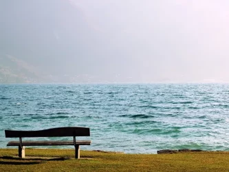 bench by the sea